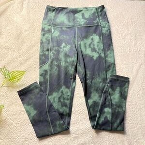 Victoria’s Secret High Rise Tie Dye Leggings with Pockets